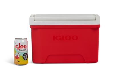 front image can::Red::Holds up to 8 cans