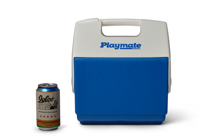 front image can::Blue::Holds up to 9 cans