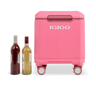 front wine::Thrift Pink::Holds 4 wine bottles