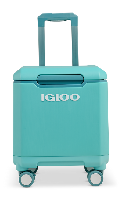 Front Image::Lagoon Teal::360-degree spinner wheels