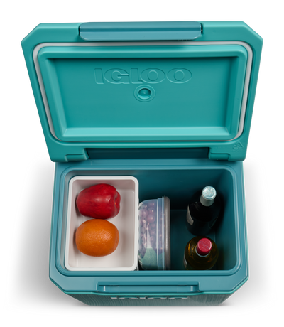 open full::Lagoon Teal::Snack basket & drink tub