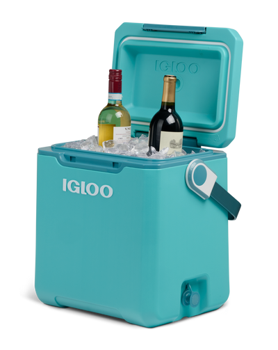 open wine::Lagoon Teal::Insulated body & lid