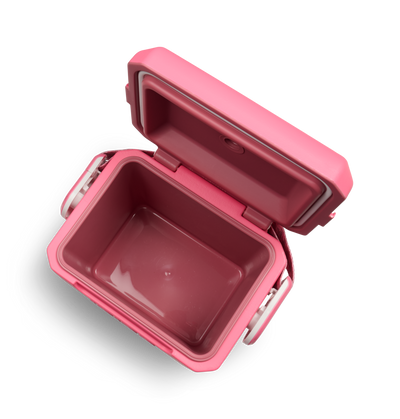 open empty::Thrift Pink::Stay-open hinge detent