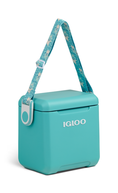 angle r strap::Lagoon Teal::Adjustable strap