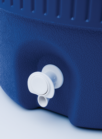 5 Gallon Seat Top Water Cooler with Cup Dispenser