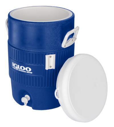 5 Gallon Seat Top Water Cooler with Cup Dispenser