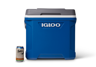 front image beer::Blue::Holds up to 41 cans