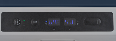 close up control::default title::2 zones w/ independent temp. control