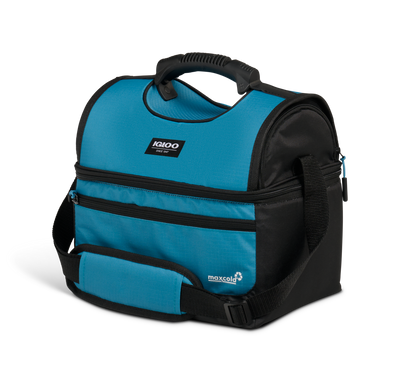 angel r::Modern Blue::Comfort-grip top handle