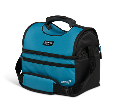 angel r::Modern Blue::Comfort-grip top handle