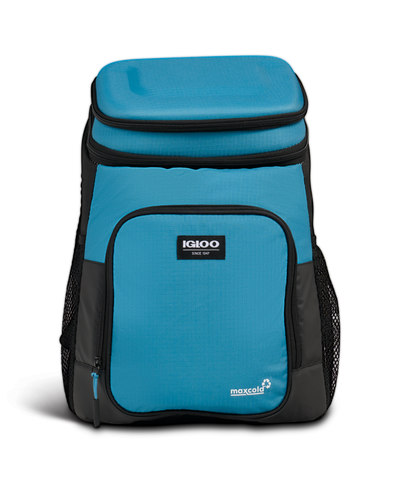 front image::Modern Blue::100% recycled polyester exterior