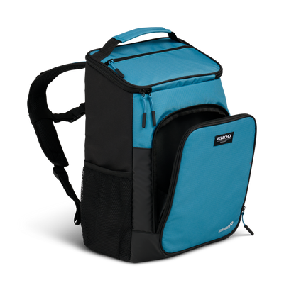 angle l open pocket::Modern Blue::Storage pocket