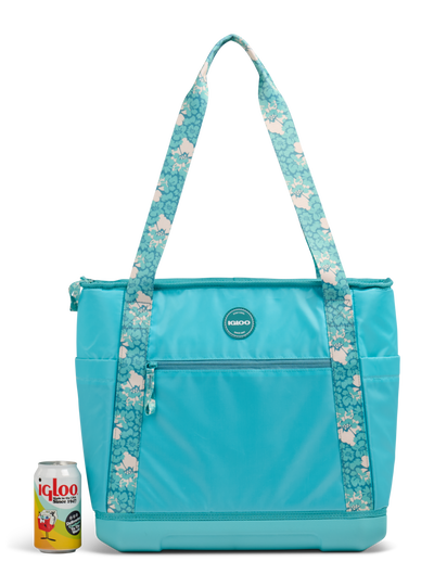 front image can::Lagoon Teal::Holds up to 36 cans