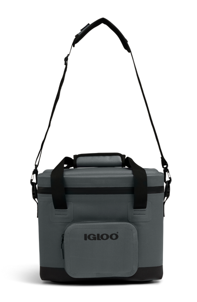 front image strap::Carbonite::Smooth-glide, leak-resistant zippers