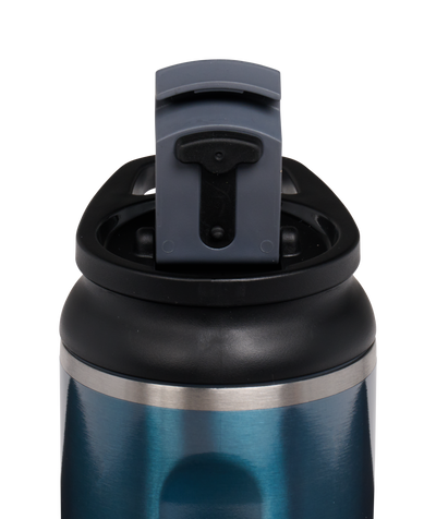 lid open::Urban Blue::Retention: Up to 24hrs cold / 4hrs hot*