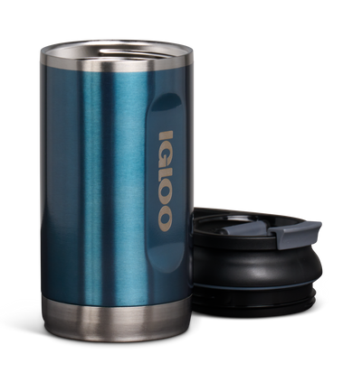 angle r lid off::Urban Blue::Double-wall, vacuum insulated