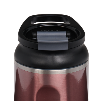 lid closed::Flamingo::Leak-proof, Flip 'n' Sip lid