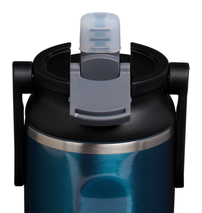 sipper lid::Urban Blue::Leakproof Sport Sipper lid