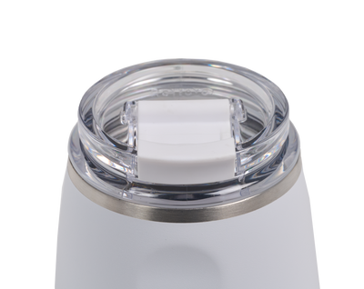 close lid closed::White::Leakproof Flip 'n' Sip lid