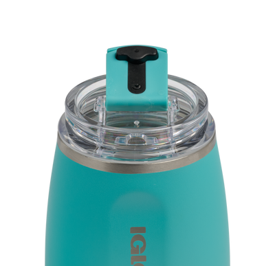 close up lid open::Lagoon Teal